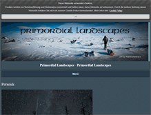 Tablet Screenshot of primordial-landscapes.com